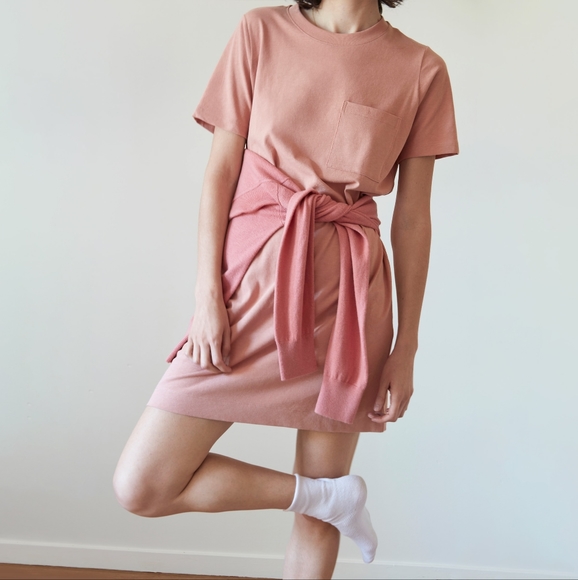 Everlane Cotton Weekend Tee Dress - Picture 1 of 8